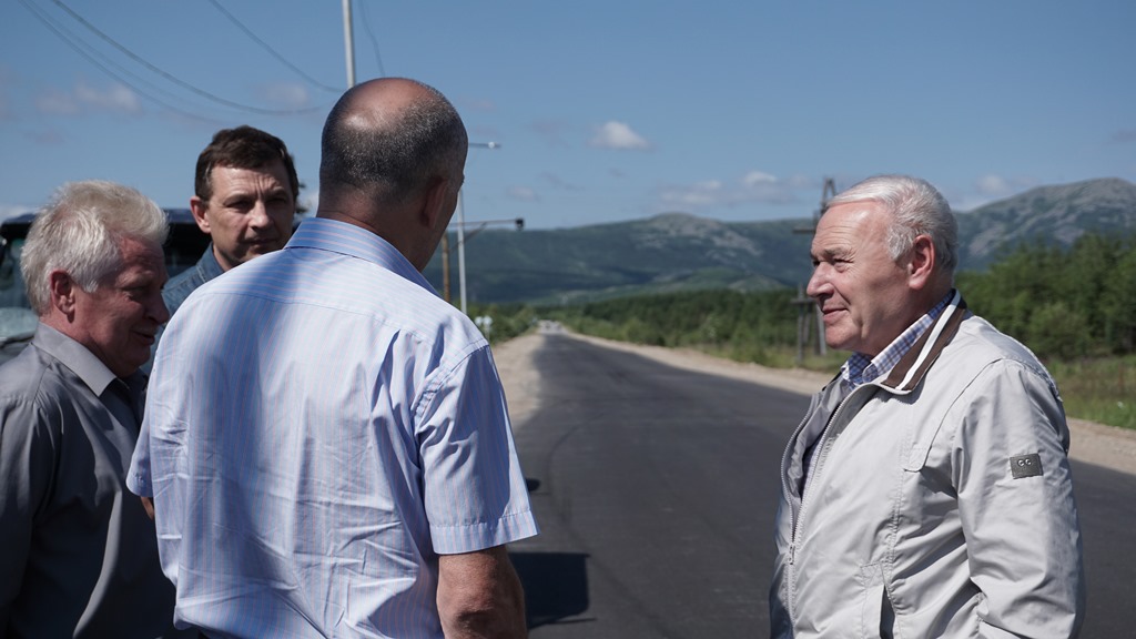 Ремонт дороги "Ола – Гадля"