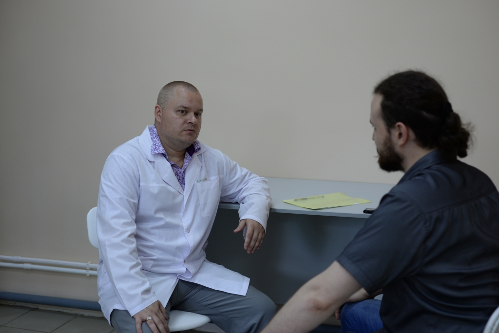заведующий паталогоанатомическим отделением Городской больницы № 11 Сергей Сухомлинов рассказывает о ремонте в морге