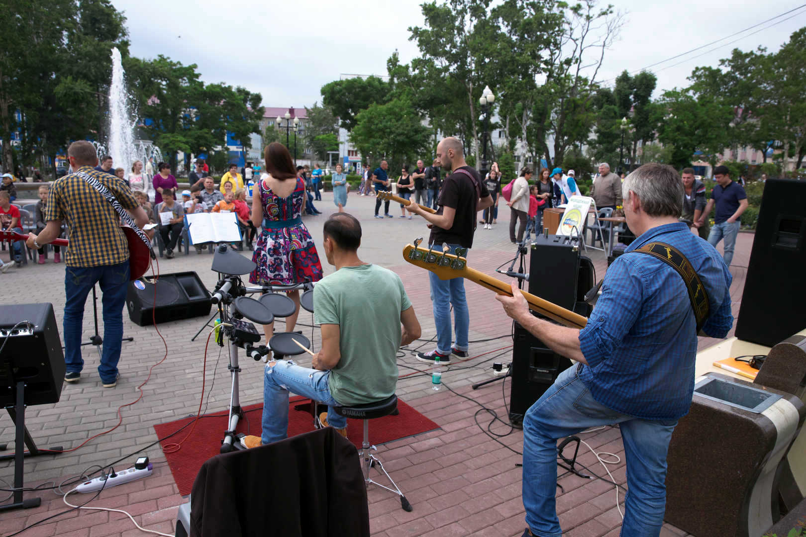 Концерт в рамках проекта &quotКультурная столица&quot Пресс-служба администрации Южно-Сахалинска