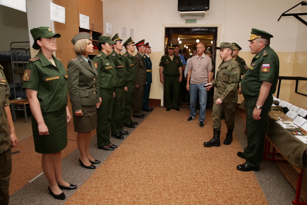 Знакомство с военными объектами Николая Патрушева