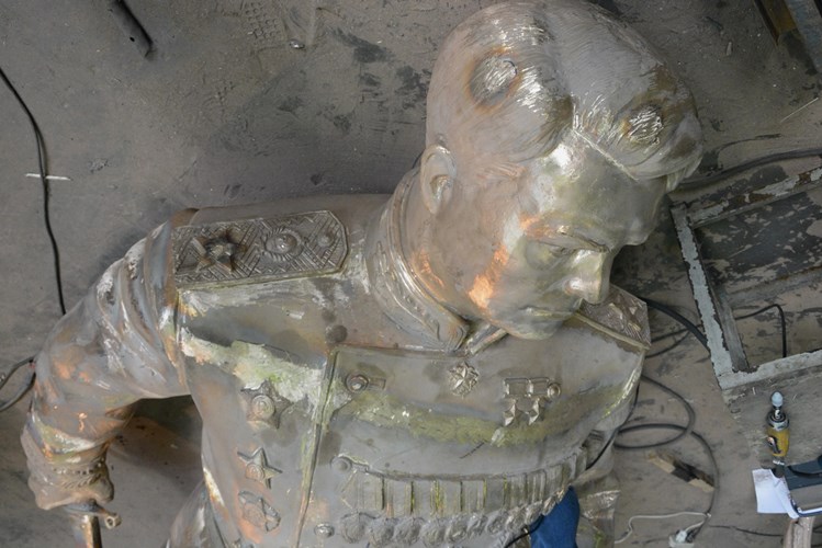 Памятник маршалу Василевскому для Хабаровска скоро покажут родственникам  Сергей Акулич.