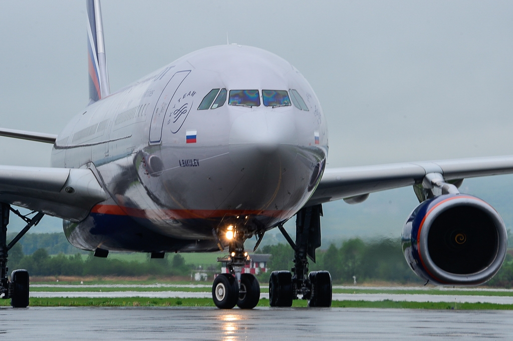 Самолет &quotАэрофлота&quot Балашов Антон, PrimaMedia