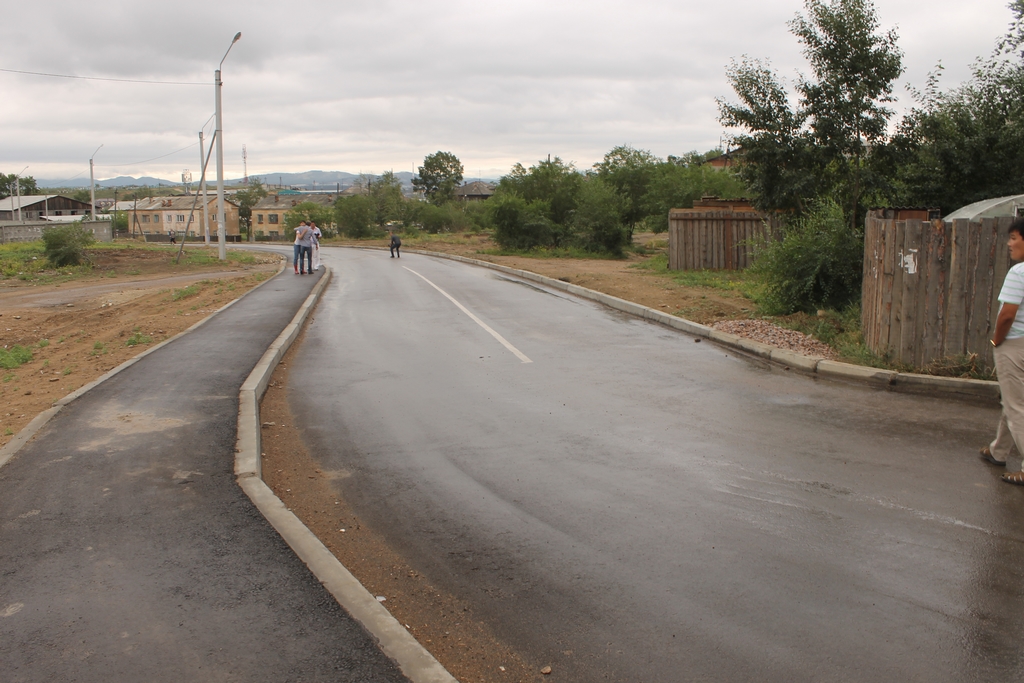 Новая дорога на Кирзаводе Василий Тараруев, UlanMedia