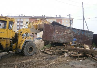 Снос Пресс-служба мэрии Магадана