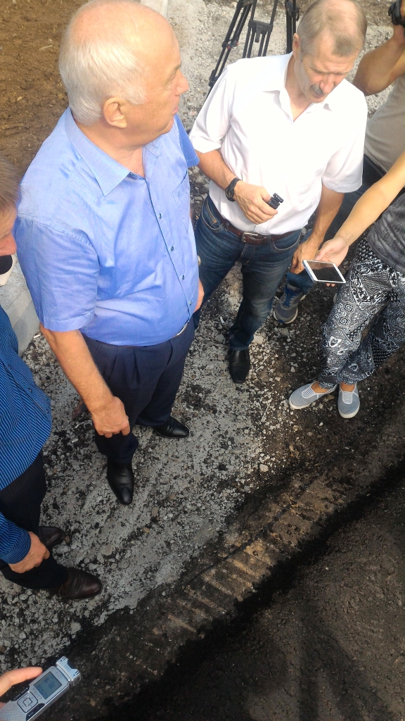 Александр Соколов на объезде