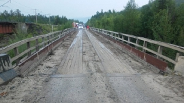 Разрушен мост в одном из районов Бурятии ФКУ &quotЦУКС ГУ МЧС России по Республике Бурятия&quot