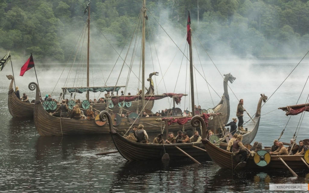 Кадры из сериала "Викинги"