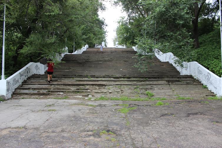 Тургеневскую лестницу мы обязаны сохранить как историческую часть Хабаровска  Мария Сивкова.