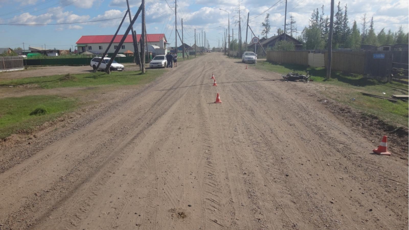 Пьяный водитель сбил насмерть мужчину, ехавшего на мопеде в якутском селе Группа пропаганды ГИБДД