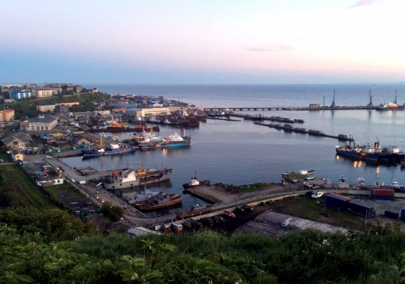 Порт в Корсакове Максим Мажарин, ИА SakhalinMedia