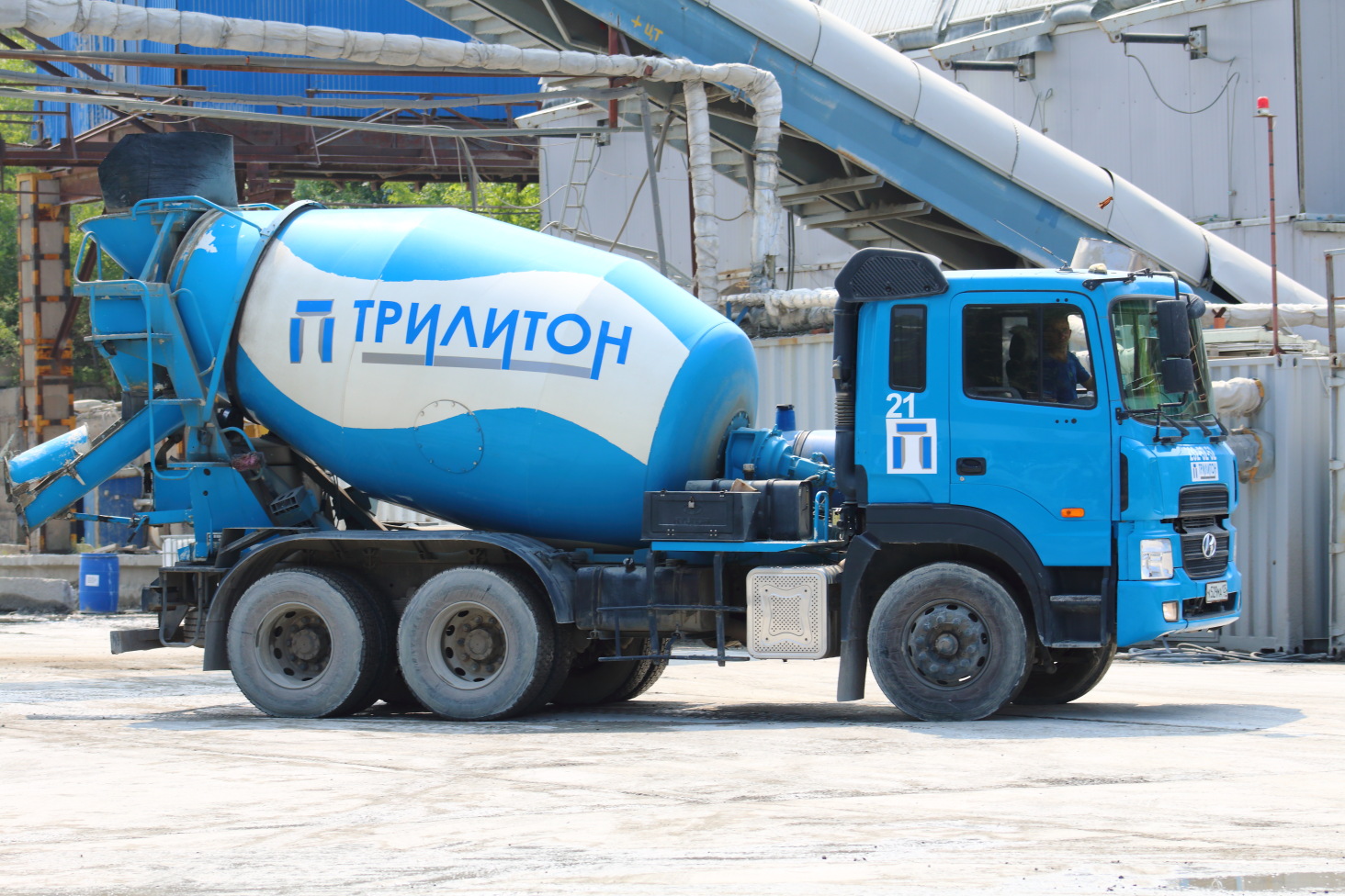 Автобетоносмеситель компании "Трилитон" Предоставлено ООО "Трилитон"