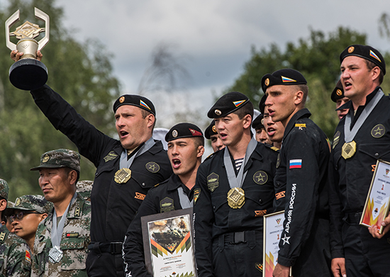 Экипаж БМП из Бурятии выиграл &quotСуворовский натиск&quot Министерство обороны РФ