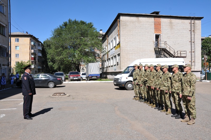 Дежурство прошло спокойно: бойцы биробиджанского СОБРа вернулись с Северного Кавказа