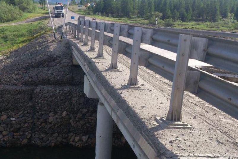 Мост Пресс-служба ГУ МЧС России по Магаданской области