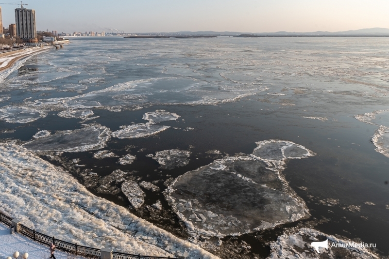 Ледостав на Амуре Елена Герасевич