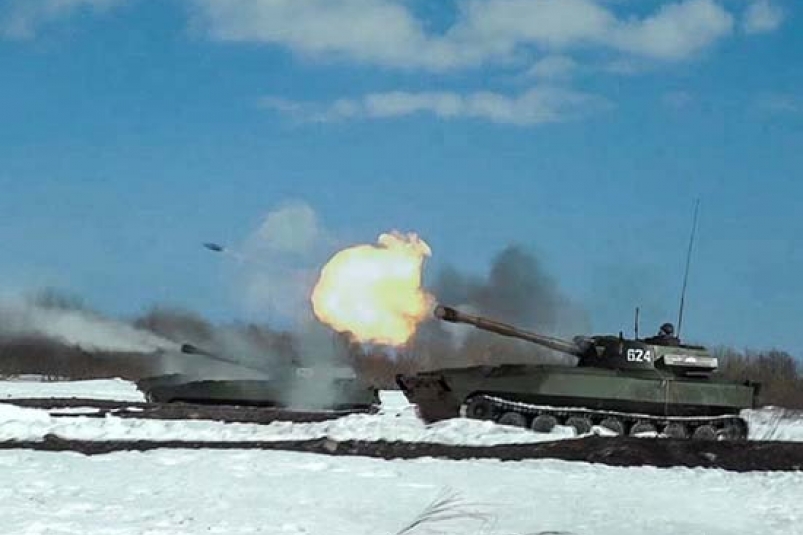 Военные учения Пресс-служба Восточного военного округа