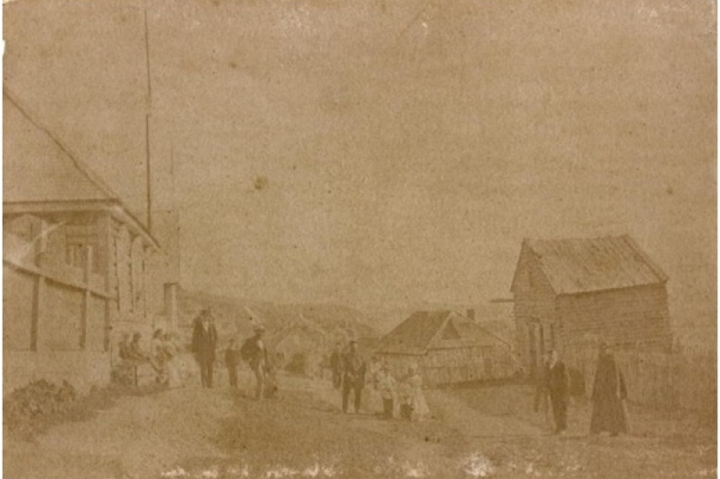Петропавловск-Камчатский. Главная улица, конец XIX века КГБУ ККОМ