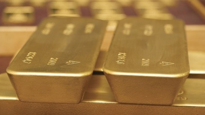 Золотые слитки пресс-служба правительства Магаданской области