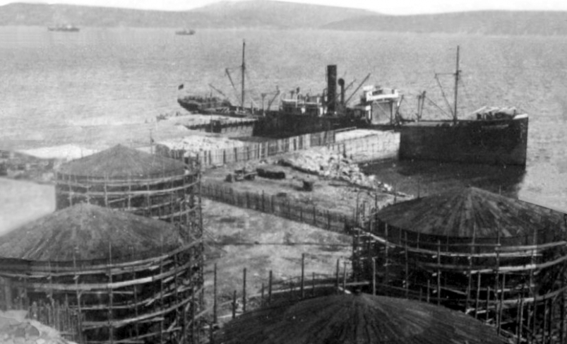Порт Нагаево, 1930-е годы Из социальных сетей
