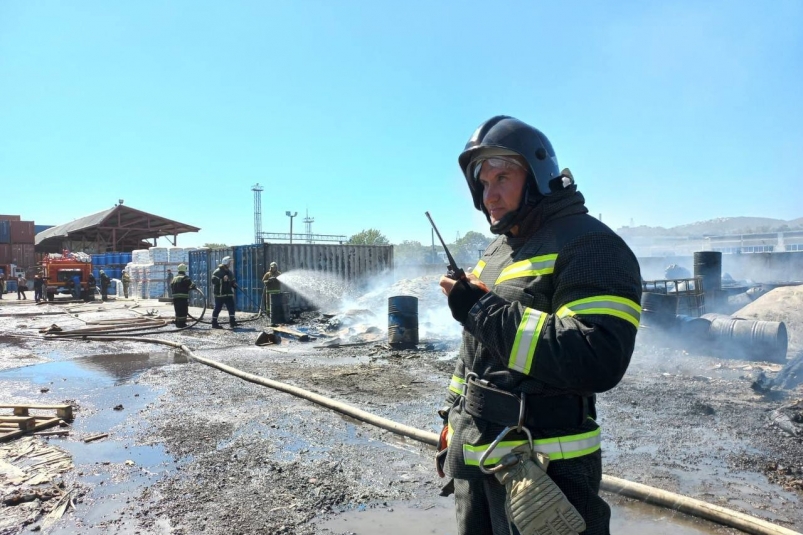 Глава Новороссийска: Пожар в Восточном районе потушен С Telegram-канала: t.me/kravchenko_glava_nvrsk