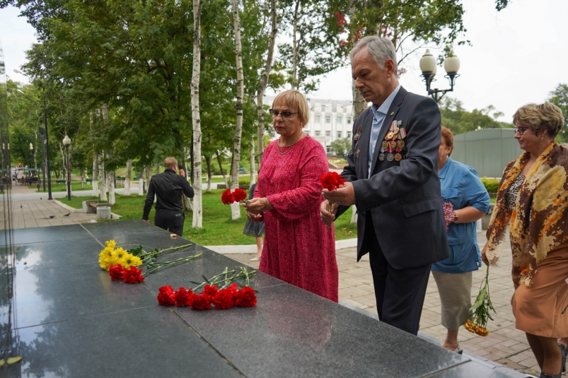 Корсаковцы отметили 78 годовщину освобождения города пресс-служба администрации Корсаковского городского округа