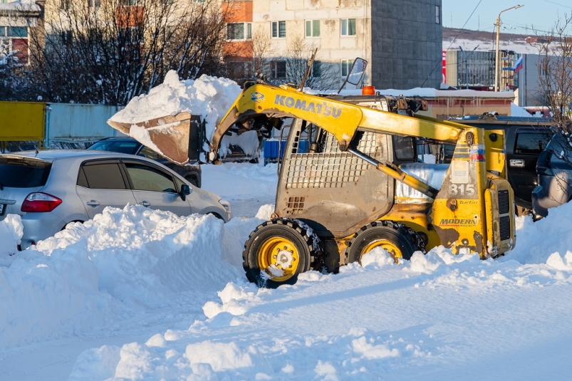 Все силы Комбината зеленого хозяйства задействованы на уборке Магадана от снега – Алексей Гаврилов Источник