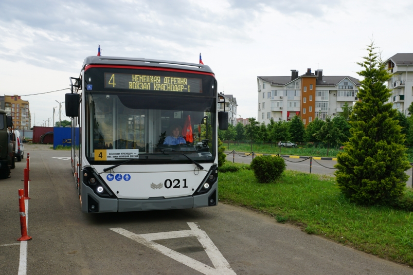 Все 60 новых троллейбусов поступили в Краснодар пресс-служба администрации Краснодара