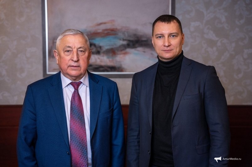 Николай Харитонов и Андрей Швецов ИА AmurMedia