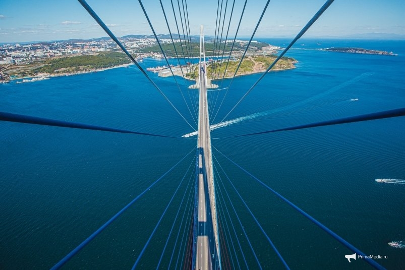 Мост на остров Русский, Владивосток Мария Смитюк, ИА PrimaMedia