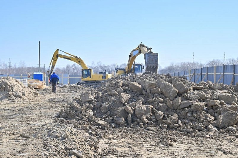 В Хабаровске началось строительство самого большого детского сада Пресс-служба администрации Хабаровска