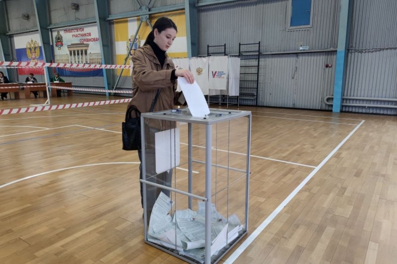 Жители Ставрополя участвуют в выборах президента России, 2024 год ИА Stavropol.Media
