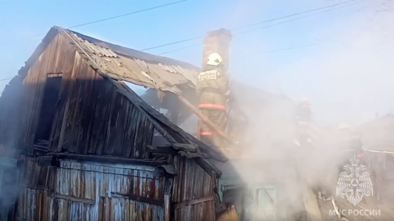 Пожар в Улан-Удэ ГУ МЧС Бурятии