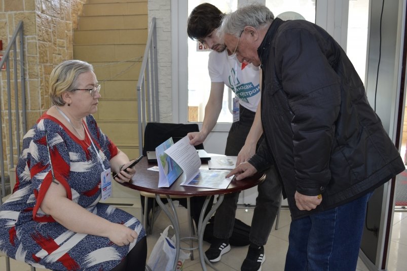 Голосование за объекты благоустройства рядом с избирательными участками Евгения Микушина, ИА UssurMedia