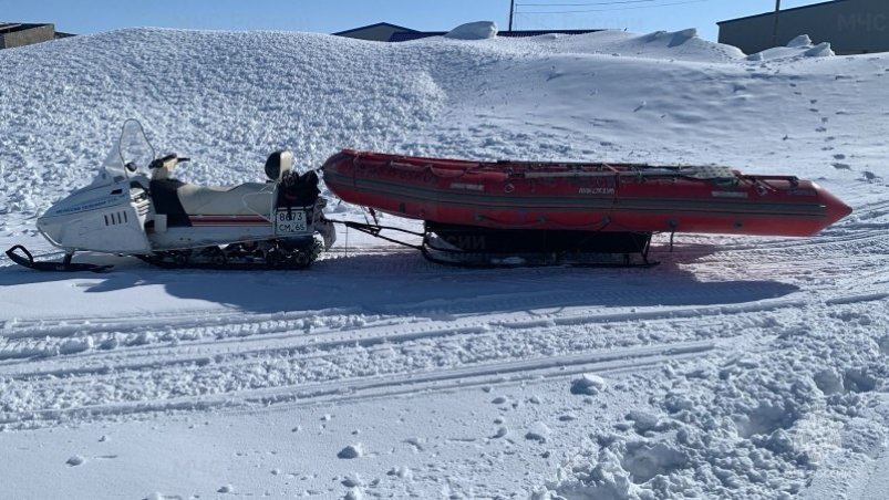 Трех рыбаков сняли с оторвавшейся льдины на Сахалине пресс-служба ГУ МЧС России по Сахалинской области