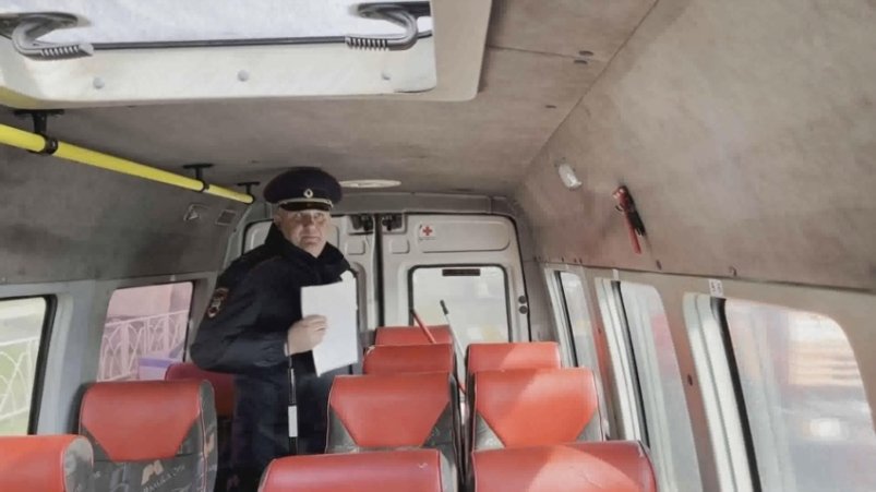 Проверка общественного транспорта Госавтоинспекция Ставрополья
