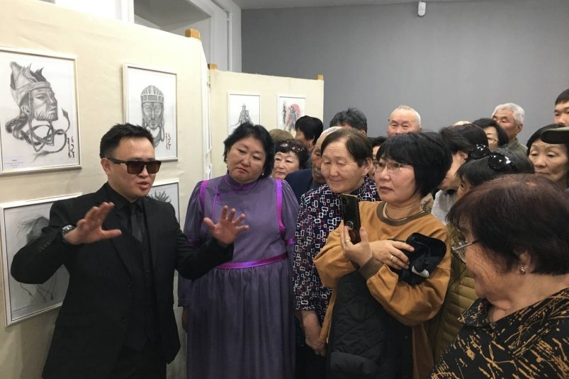 Выставка художника Агын аймаг