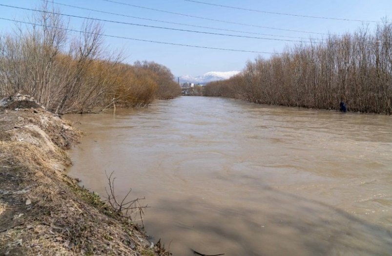 Мониторинг уровня воды в реках Южно-Сахалинска ведется круглосуточно пресс-служба администрации Южно-Сахалинска