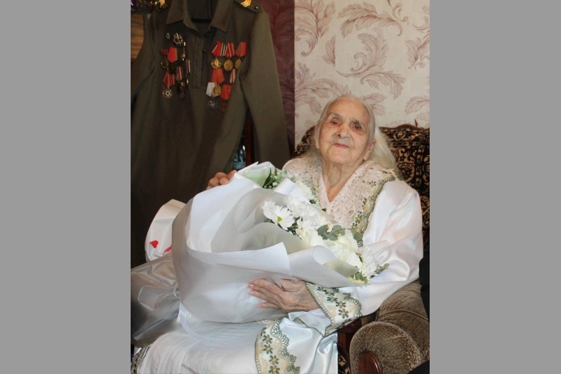 100-летний юбилей отметила донской ветеран Великой Отечественной войны Пресс-служба управления ЗАГС Ростовской области