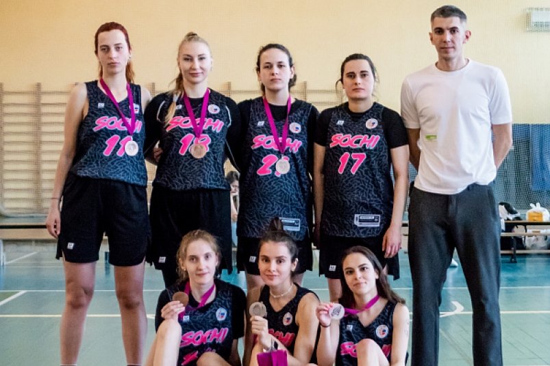 Призерами краевого чемпионата стали баскетболистки из Сочи пресс-служба администрации Сочи