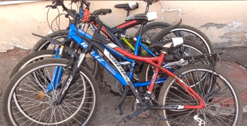 Изъятые велосипеды МВД Бурятии