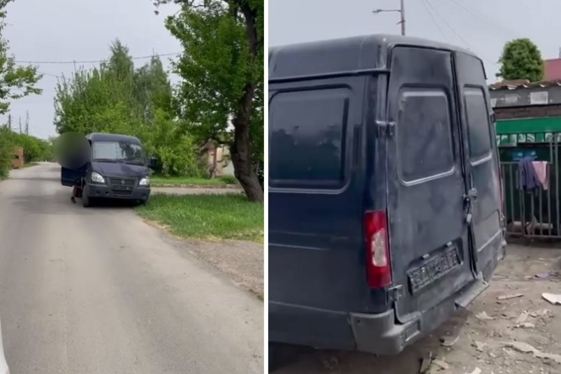 Хитрого "черного" мусорщика задержала полиция в Краснодаре С Telegram-канала: t.me/mvd23krasnodar (18+)