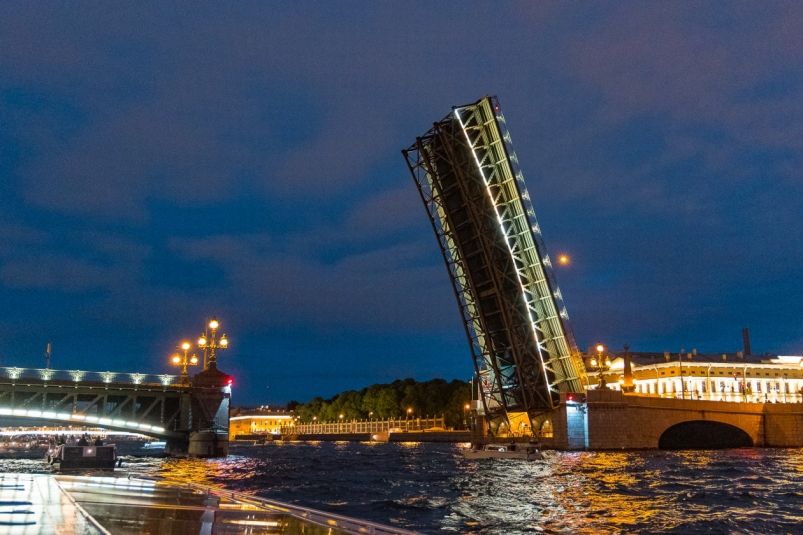 Санкт-Петербург, разводные мосты Илья Аверьянов, ИА PrimaMedia