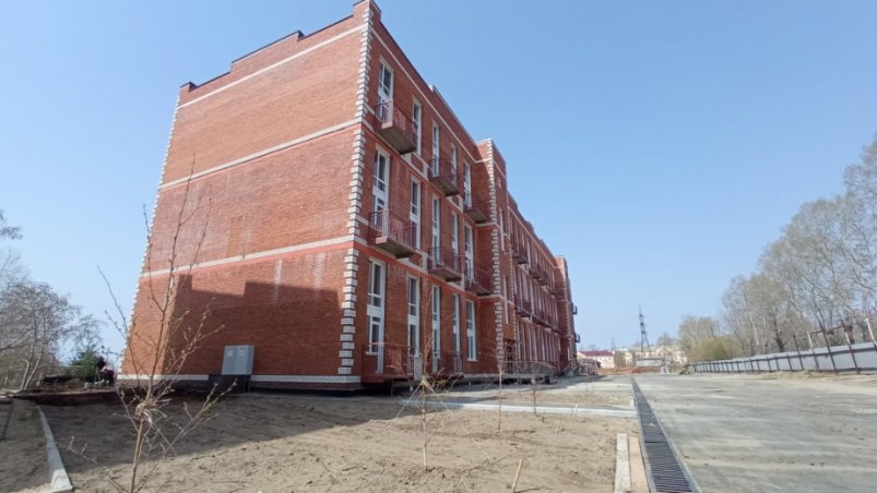 Одним долгостроем в Хабаровске стало меньше Пресс-служба министерства строительства Хабаровского края
