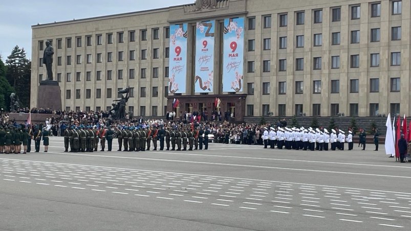 В Ставрополе проходит парад Победы ИА Stavropol.Media