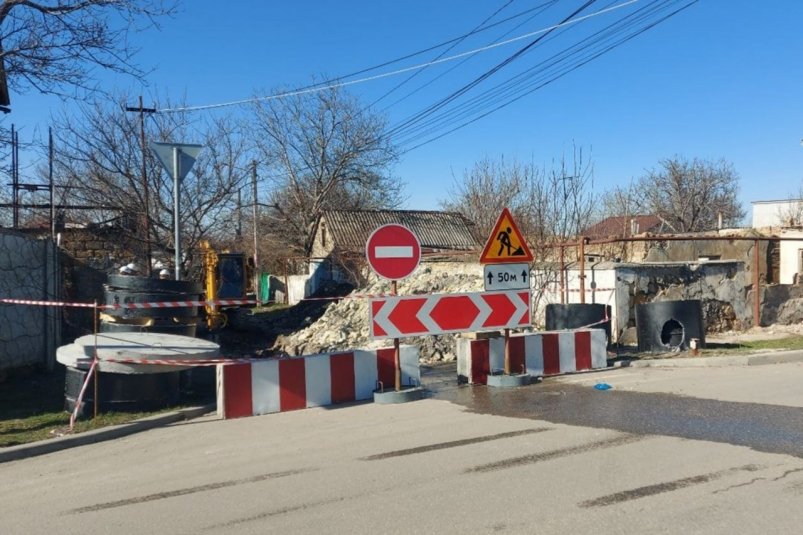 Канализацию прокладывают в микрорайоне Старый город в Симферополе Правительство Крыма