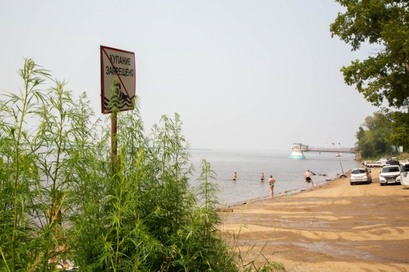 В Хабаровском крае нет пляжей, где официально разрешено купание Предоставлено пресс-службой ГУ МЧС России по Хабаровскому краю
