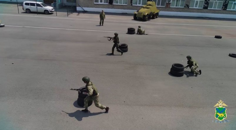 Скриншот видео пресс-служба УМВД России по Приморскому краю.