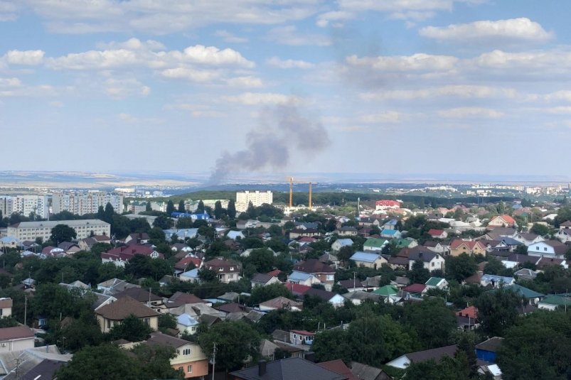 Место пожара ИА Stavropol.Media