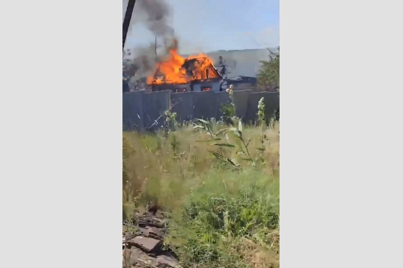 С места пожара скриншот видео