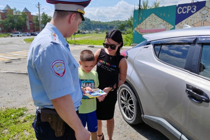 Автомобили с детьми-пассажирами проверяют инспекторы ГАИ Пресс-служба Госавтоинспекции России по Приморскому краю